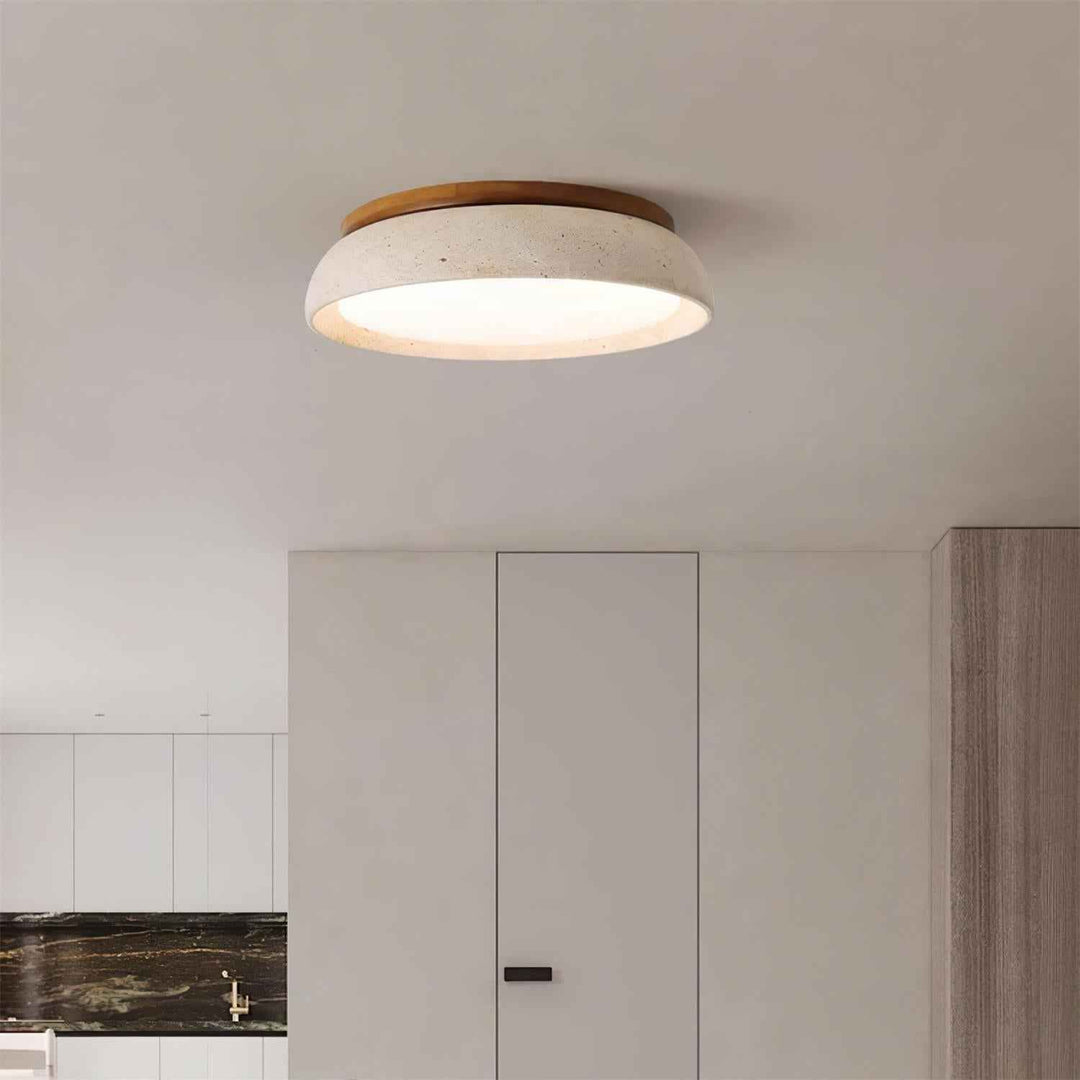 Plafonnier Kloris Bois LED