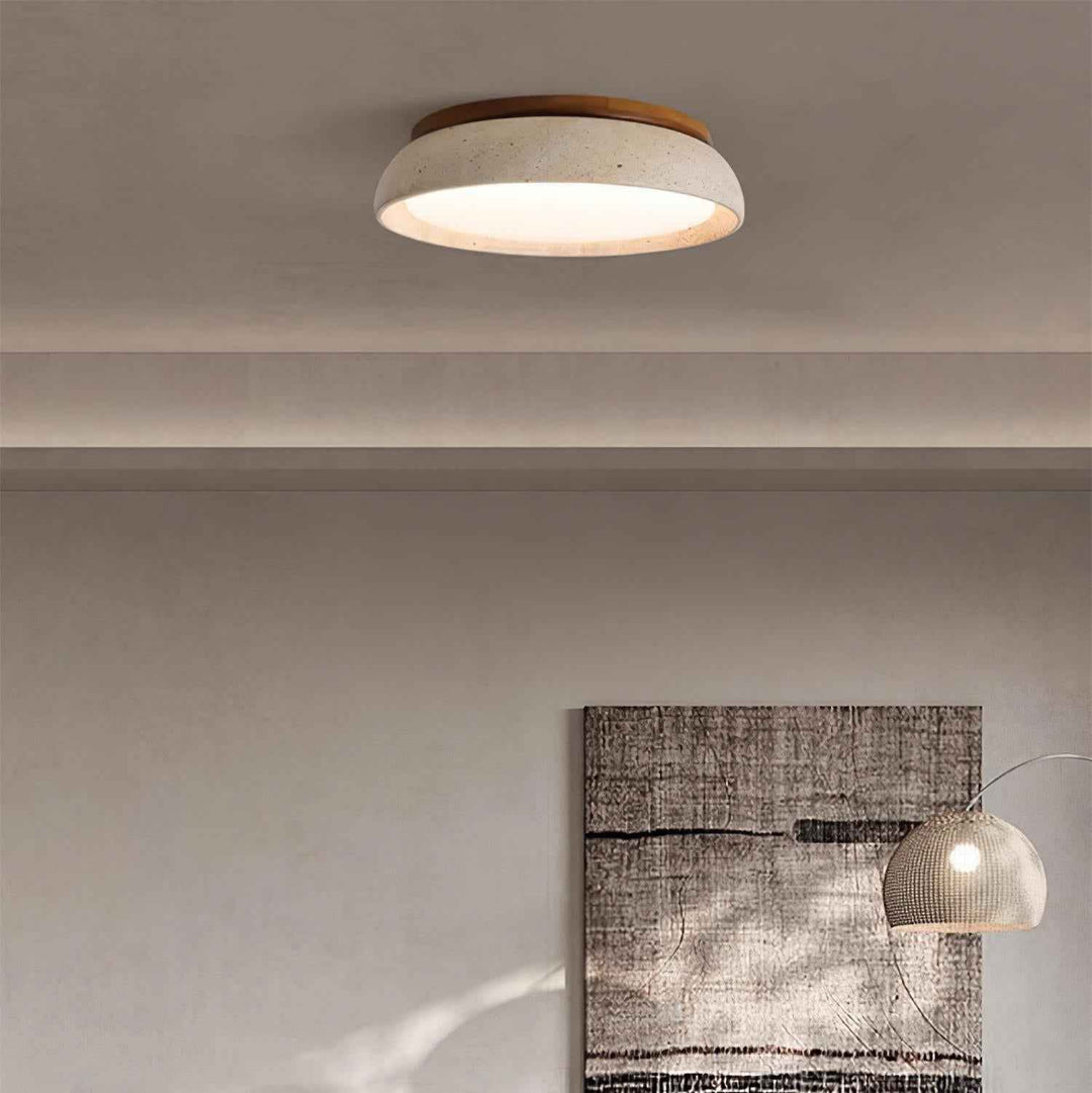 Plafonnier Kloris Bois LED