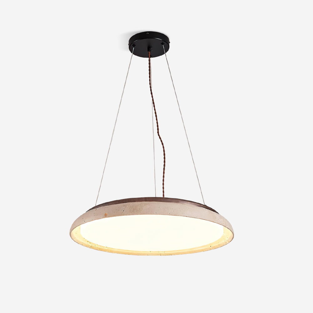 Ritta Lampe Pendante Moderne Travertin - Neutralighting