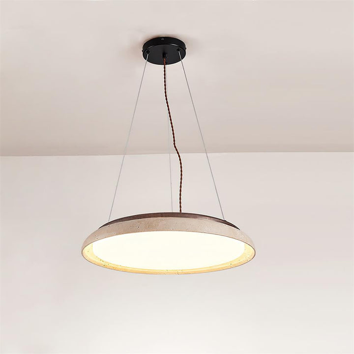 Ritta Lampe Pendante Moderne Travertin - Neutralighting