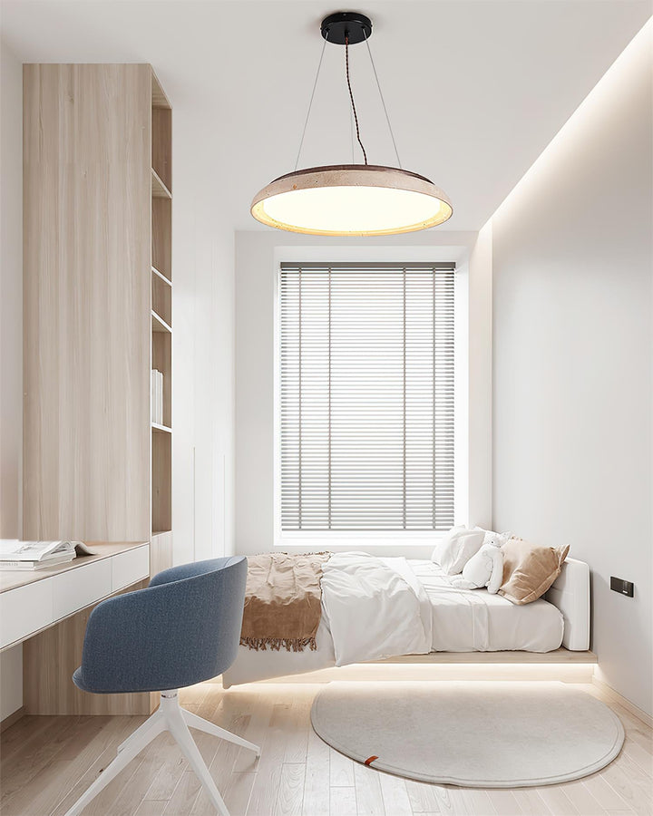 Ritta Lampe Pendante Moderne Travertin - Neutralighting