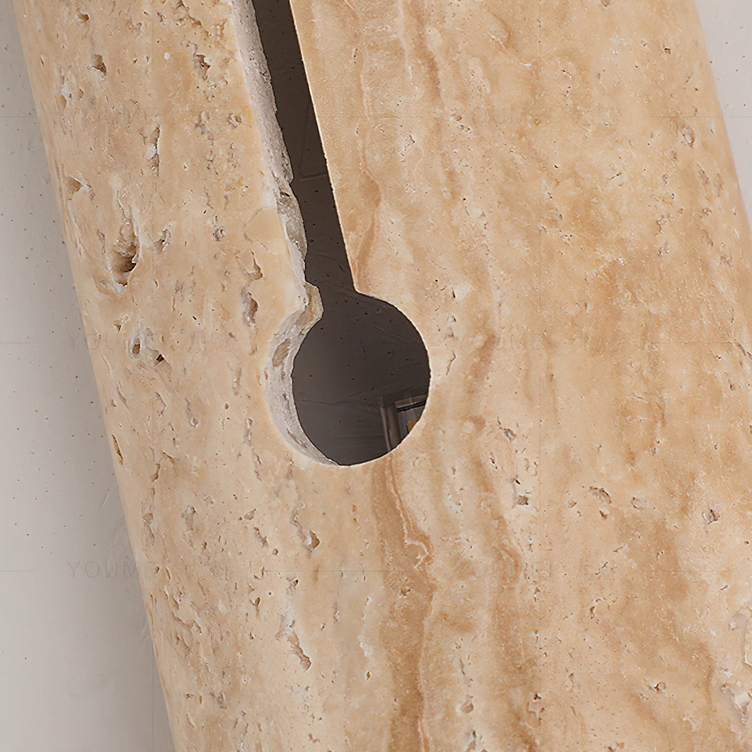 Olnorila Applique Murale Moderne En Travertin - Neutralighting
