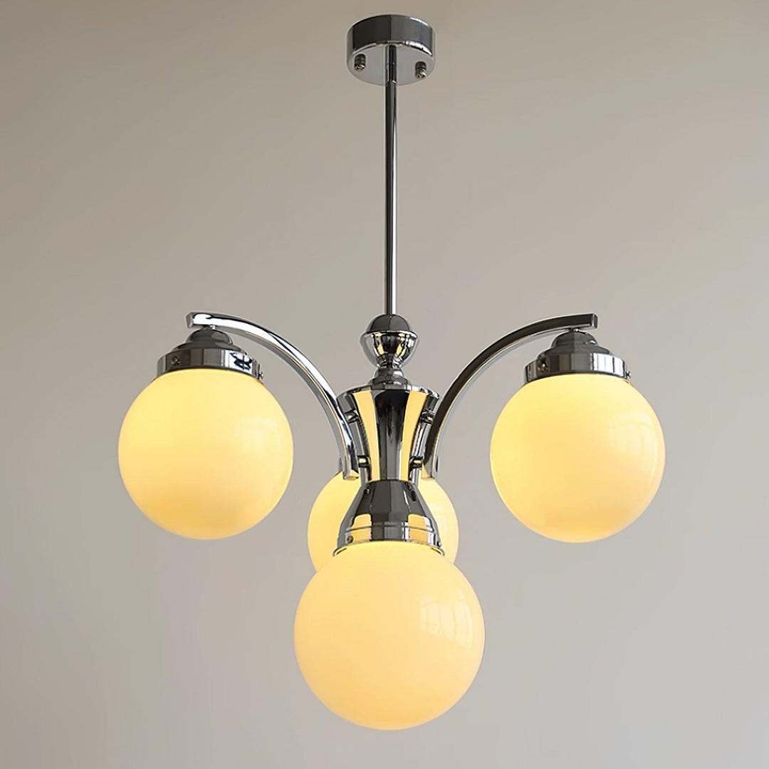 Lustra Chandelier en Verre Rose - Neutralighting