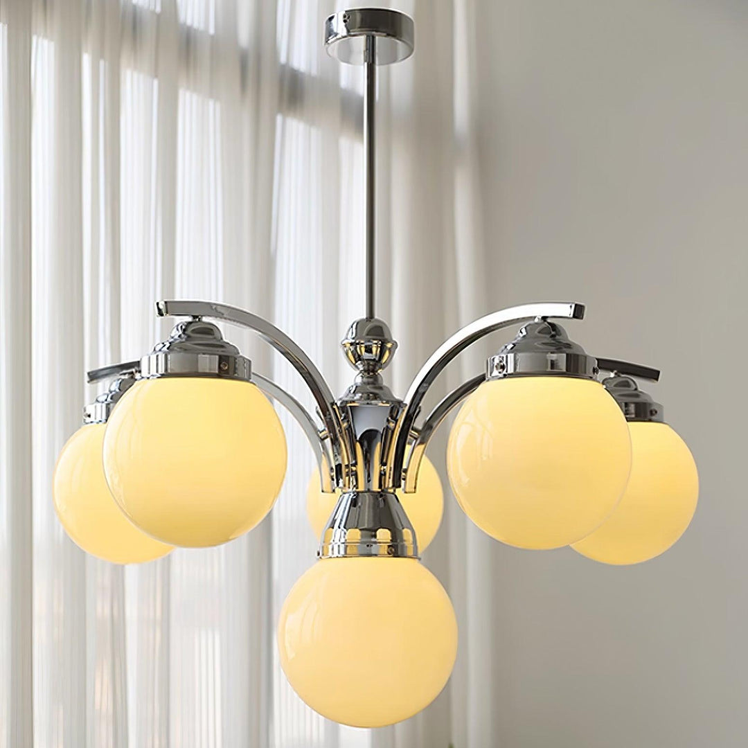Lustra Chandelier en Verre Rose - Neutralighting