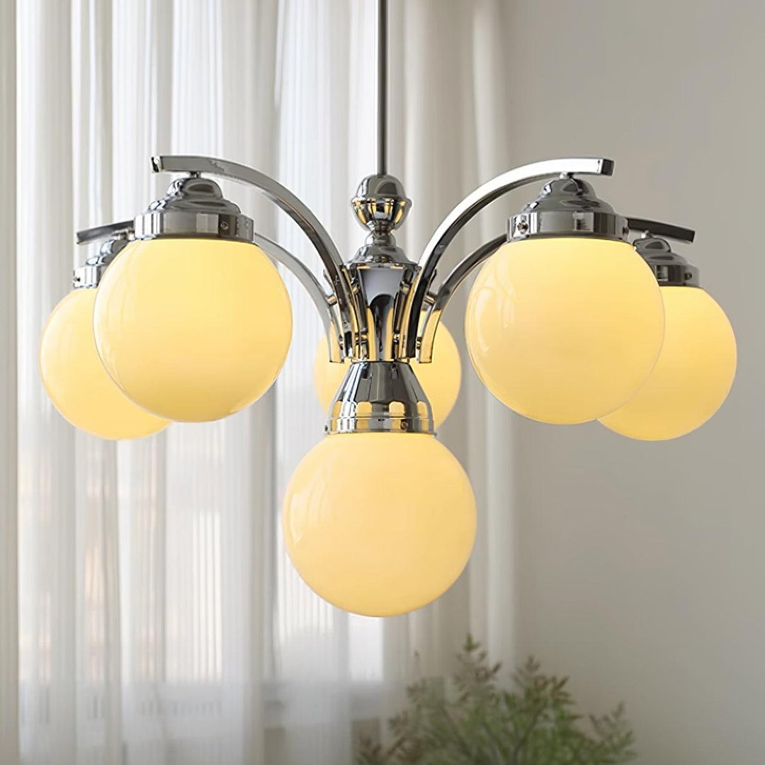 Lustra Chandelier en Verre Rose - Neutralighting
