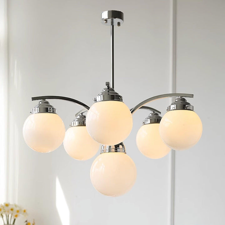 Lustra Chandelier en Verre Rose - Neutralighting
