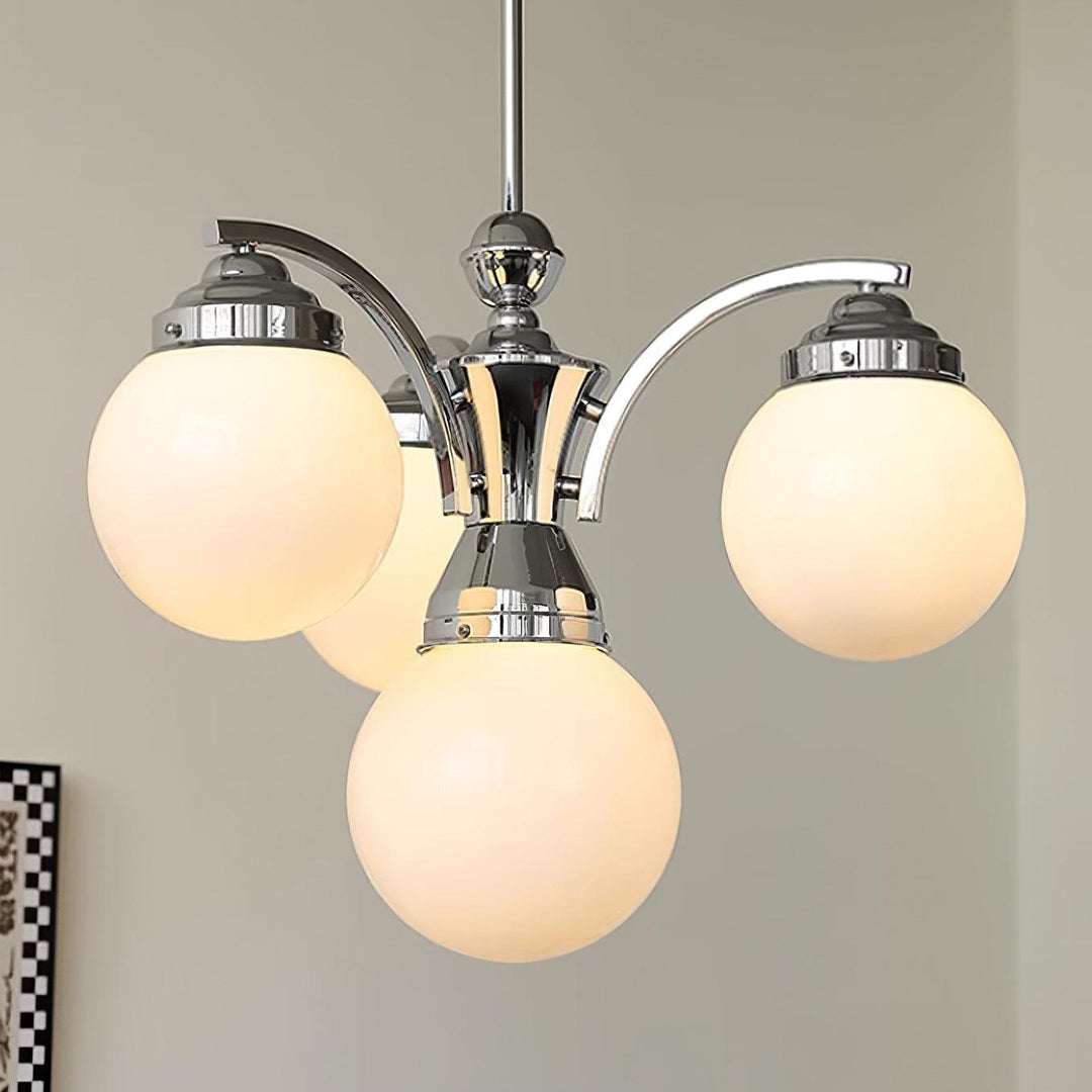 Lustra Chandelier en Verre Rose - Neutralighting