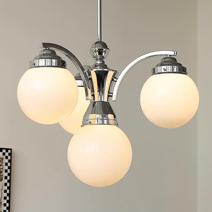 Lustra Chandelier en Verre Rose - Neutralighting