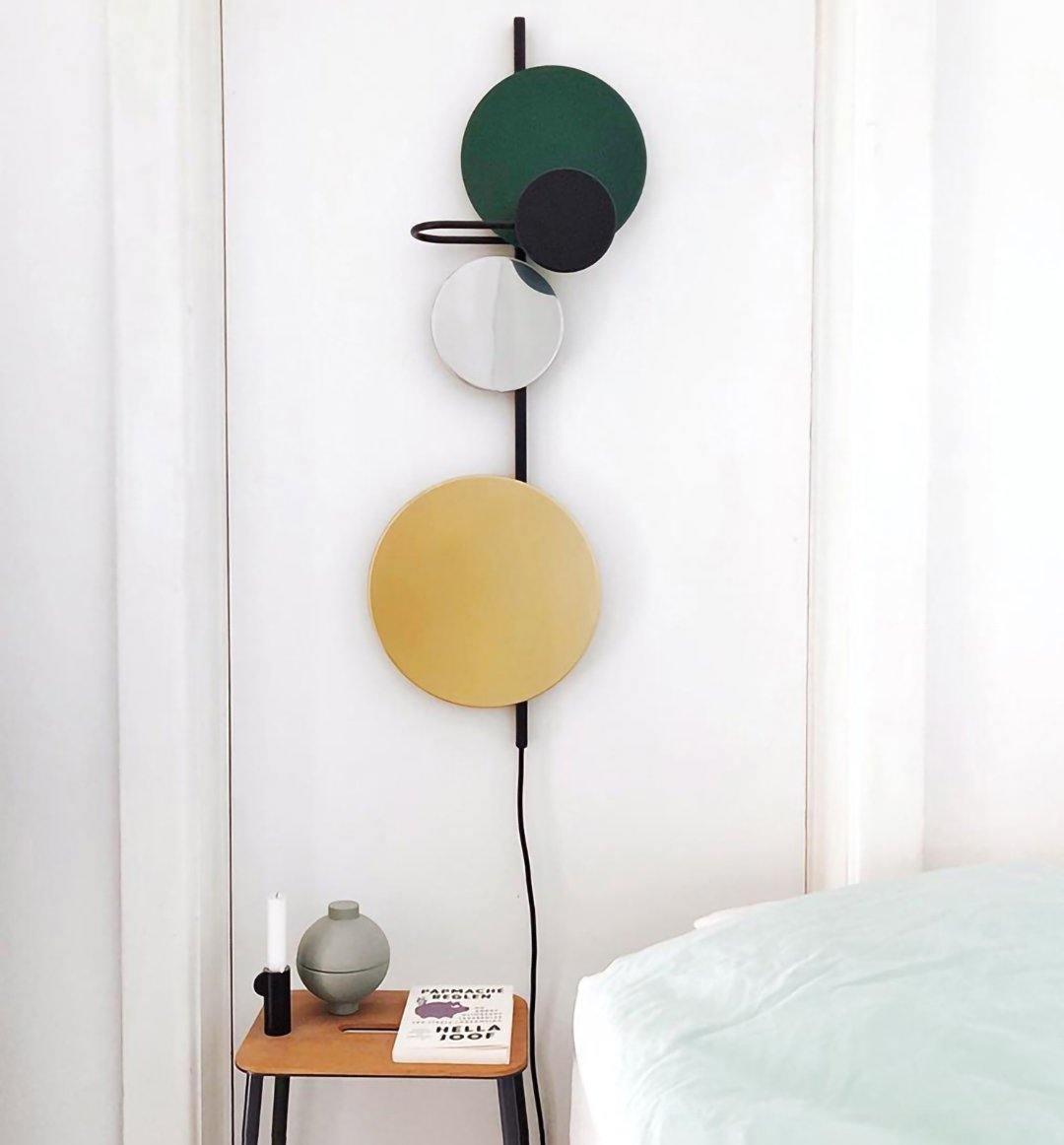 Lustra Lampe Murale Artistique à Disques Magnétiques - Neutralighting