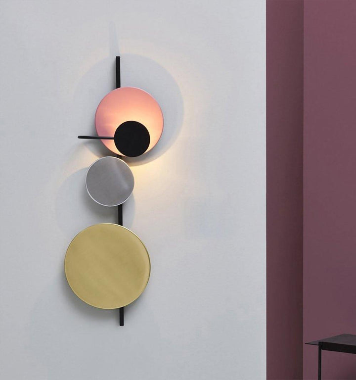 Lustra Lampe Murale Artistique à Disques Magnétiques - Neutralighting