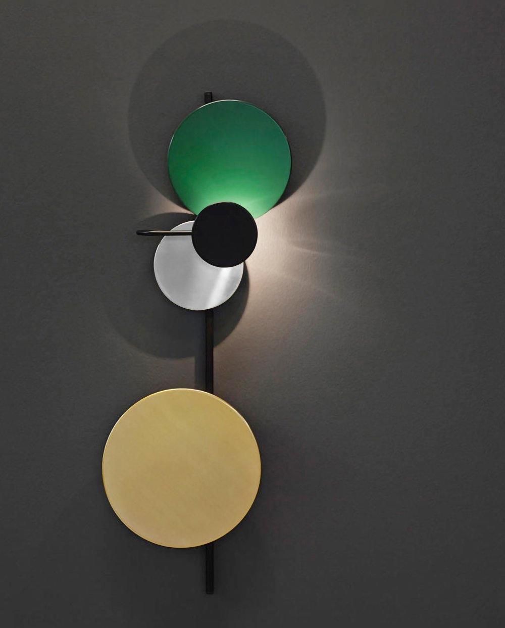 Lustra Lampe Murale Artistique à Disques Magnétiques - Neutralighting