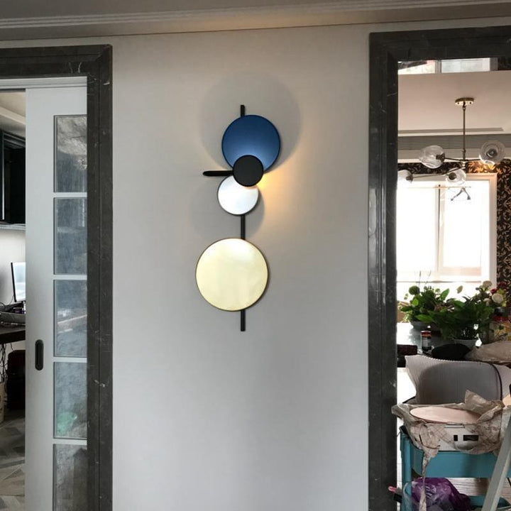 Lustra Lampe Murale Artistique à Disques Magnétiques - Neutralighting