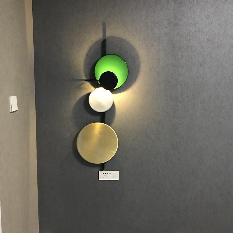 Lustra Lampe Murale Artistique à Disques Magnétiques - Neutralighting