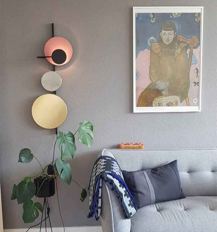 Lustra Métal 18cm Vert LED