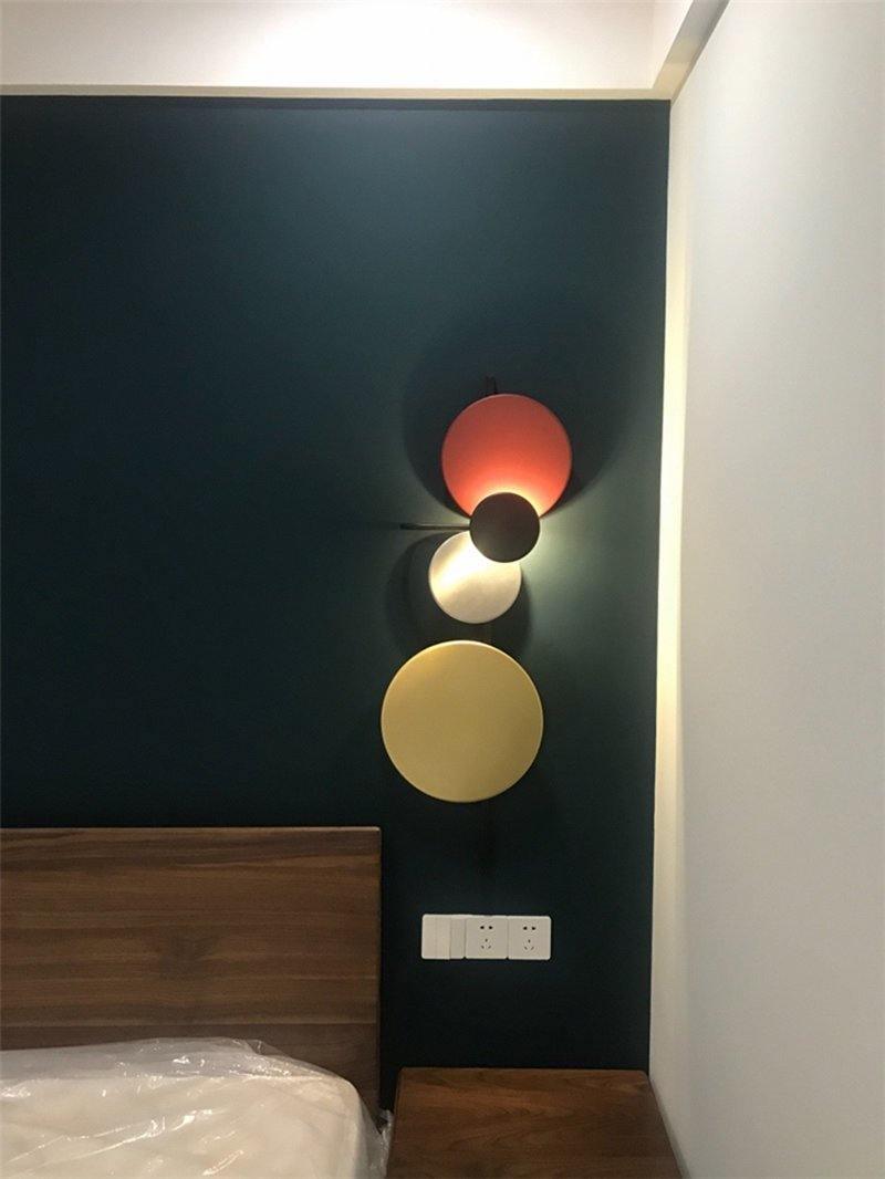 Lustra Lampe Murale Artistique à Disques Magnétiques - Neutralighting