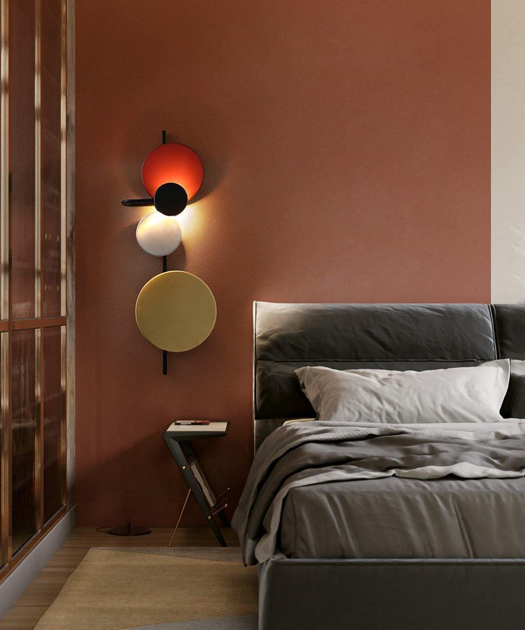 Lustra Lampe Murale Artistique à Disques Magnétiques - Neutralighting