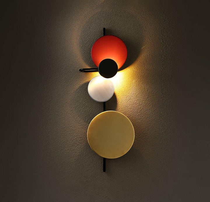 Lustra Lampe Murale Artistique à Disques Magnétiques - Neutralighting