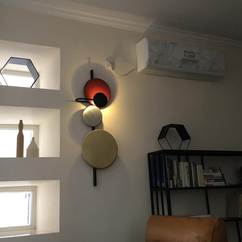 Lustra Lampe Murale Artistique à Disques Magnétiques - Neutralighting