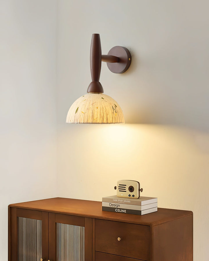 Playa Applique Murale en Bois Papier de Riz Bois - Neutralighting