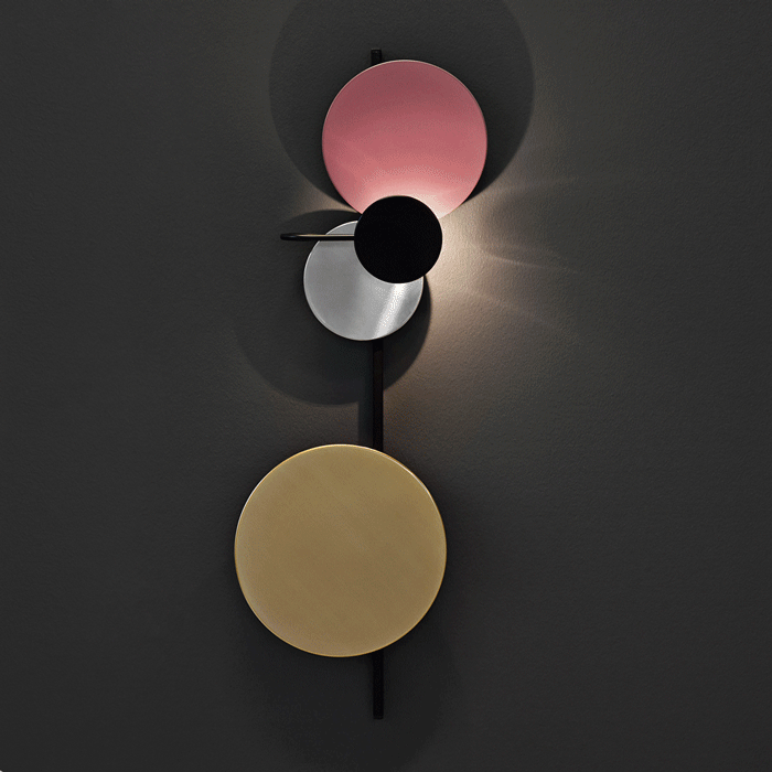 Lustra Lampe Murale Artistique à Disques Magnétiques - Neutralighting