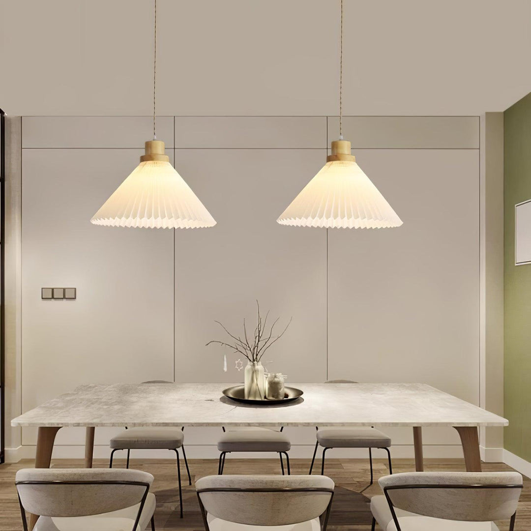 Flora Lampe Pendante en Bois Moderne - Neutralighting