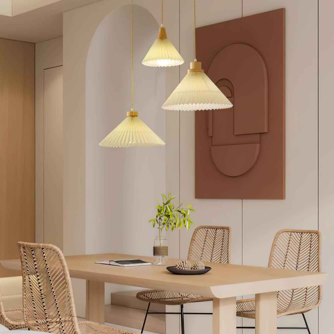Lampe Flora en Bois – Design Contemporain