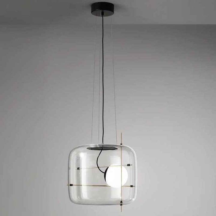 Lune Lampe Pendante en Verre Contemporaine - Neutralighting