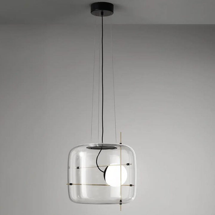 Lune Lampe Pendante en Verre Contemporaine - Neutralighting