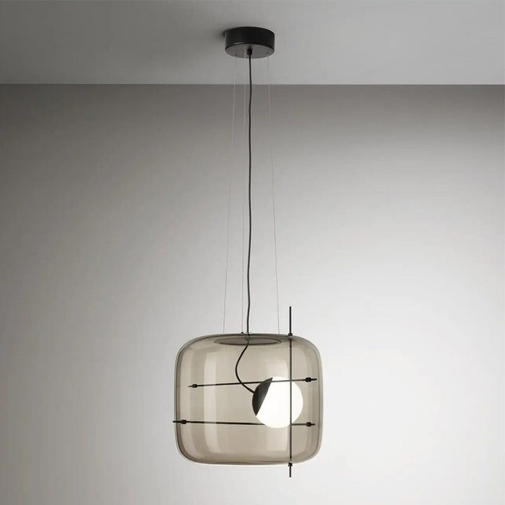Lune Lampe Pendante en Verre Contemporaine - Neutralighting