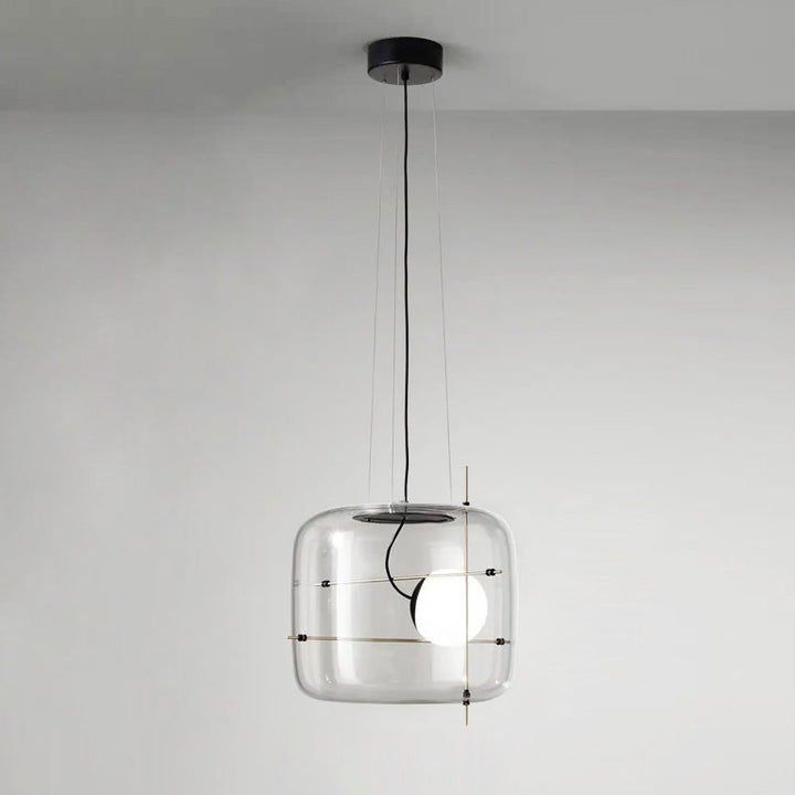 Lune Lampe Pendante en Verre Contemporaine - Neutralighting