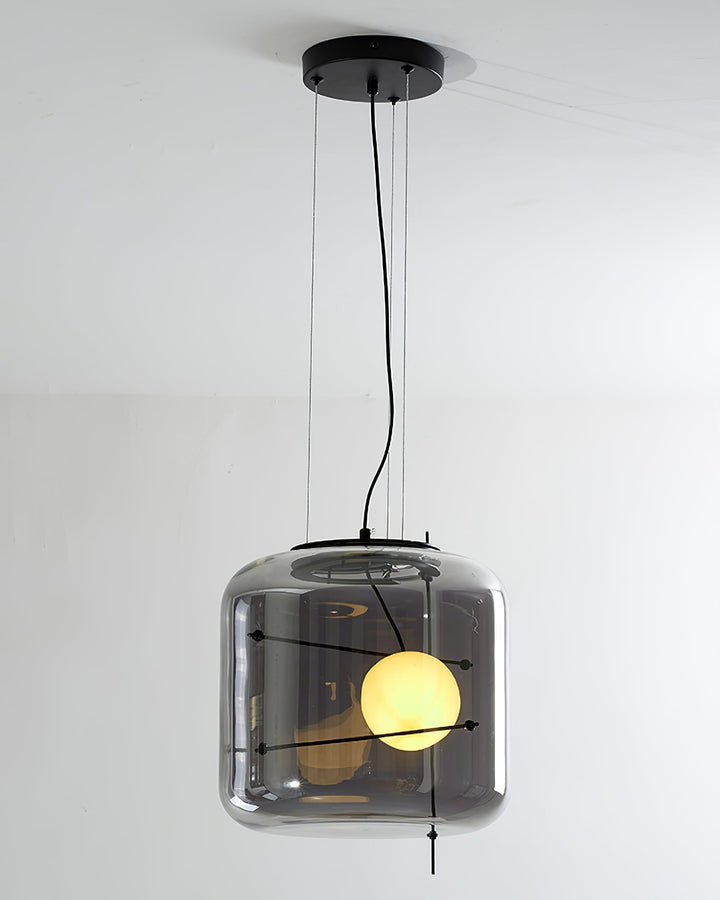 Lune Lampe Pendante en Verre Contemporaine - Neutralighting