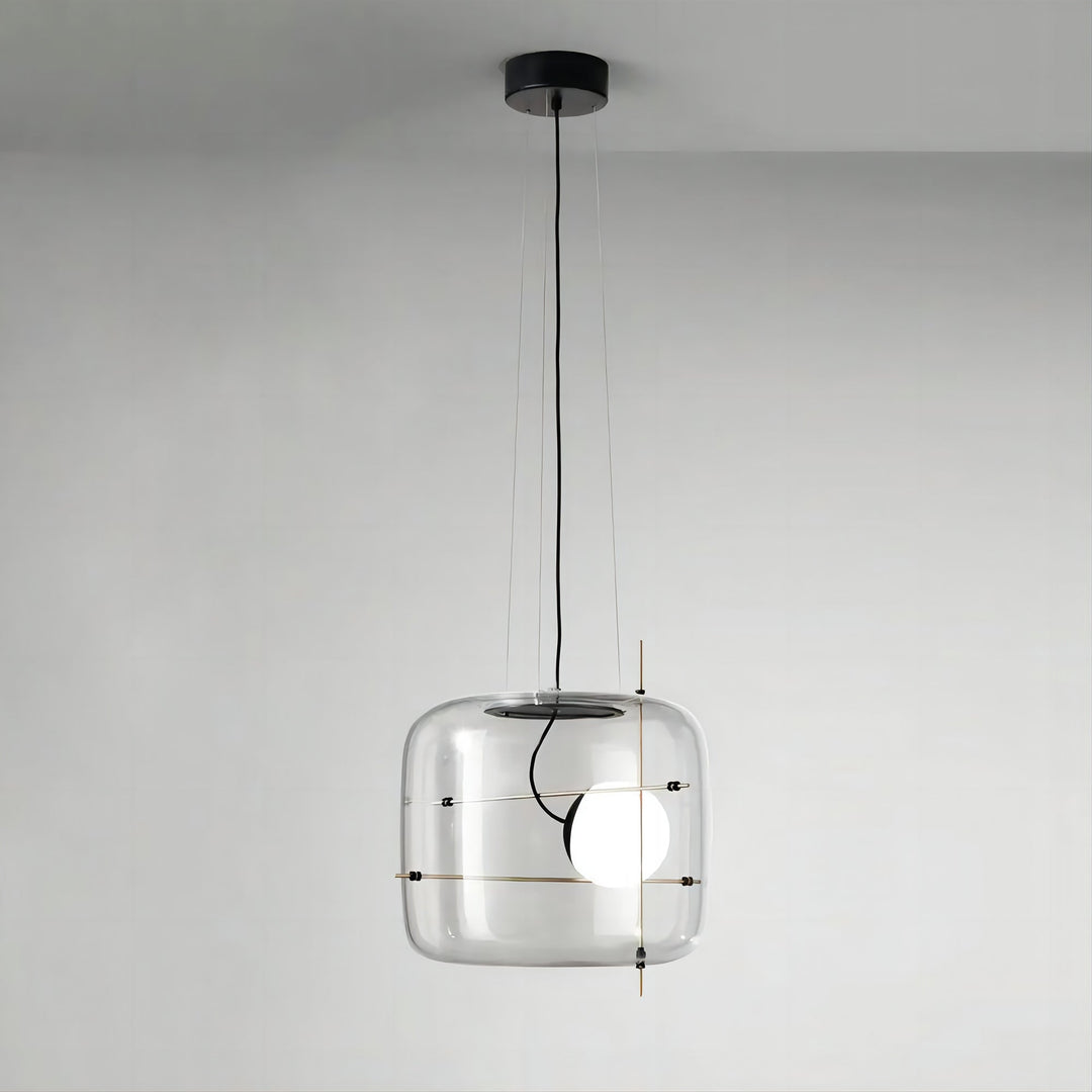 Lune Lampe Pendante en Verre Contemporaine - Neutralighting