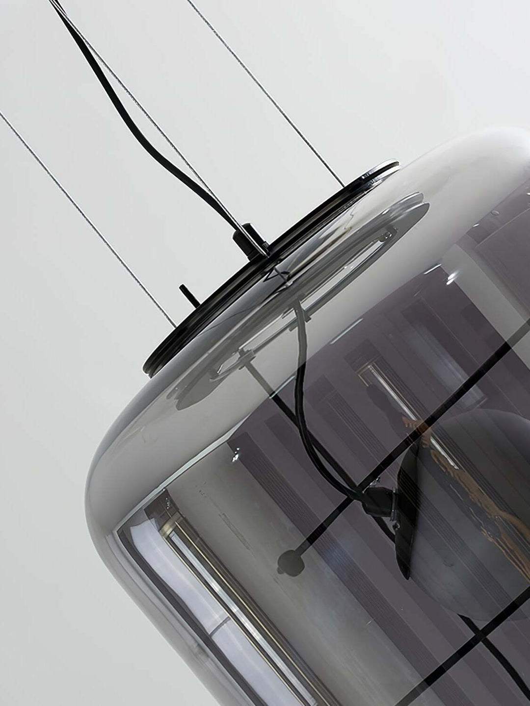 Lune Lampe Pendante en Verre Contemporaine - Neutralighting