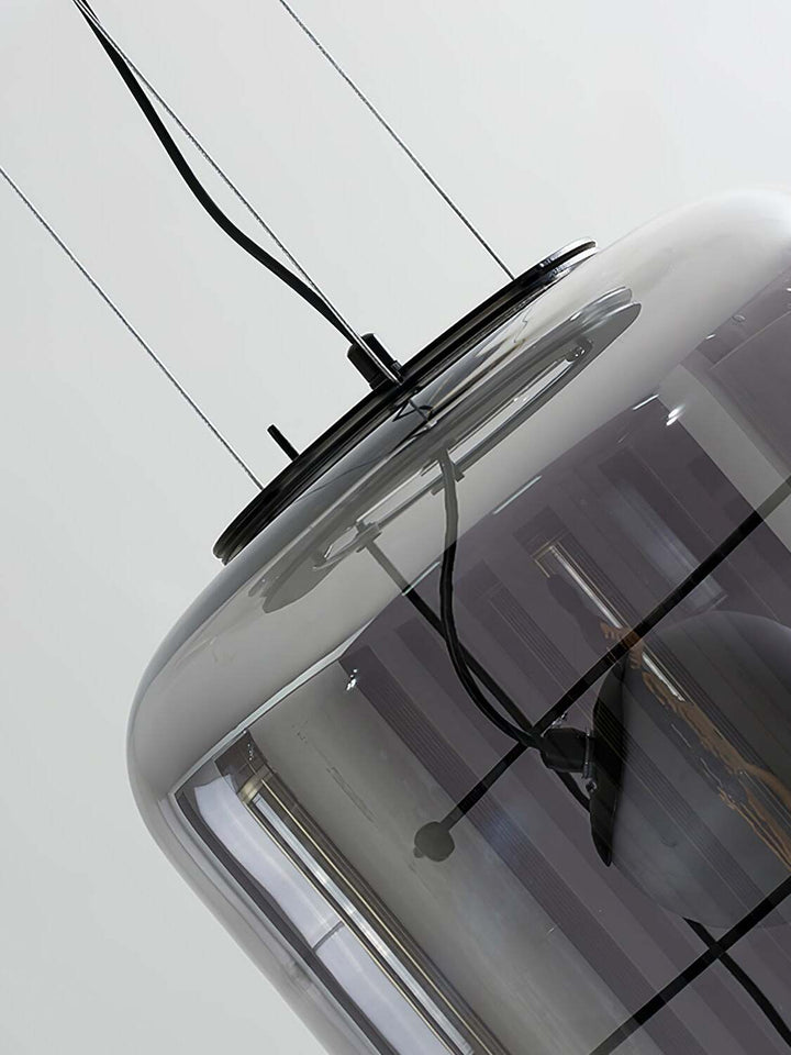 Lune Lampe Pendante en Verre Contemporaine - Neutralighting