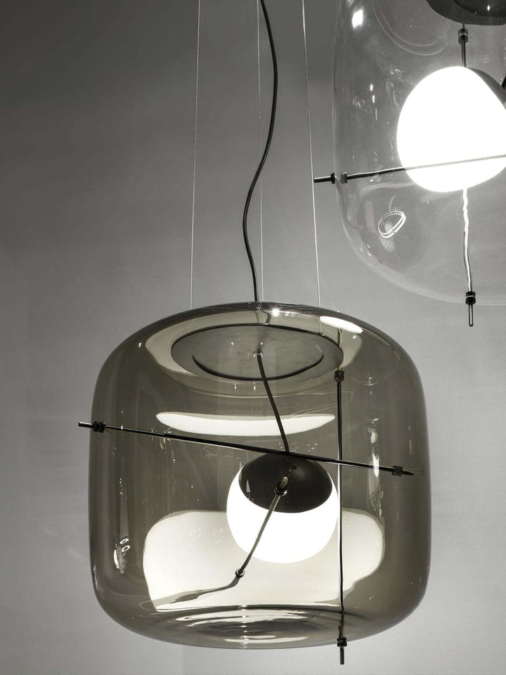 Lune Lampe Pendante en Verre Contemporaine - Neutralighting