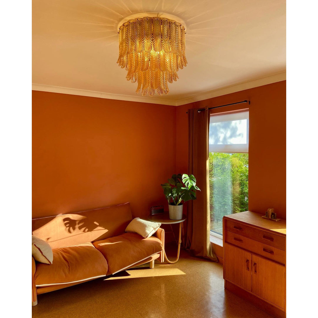 Vosolara Plafonnier Laiton Verre Luxe - Neutralighting