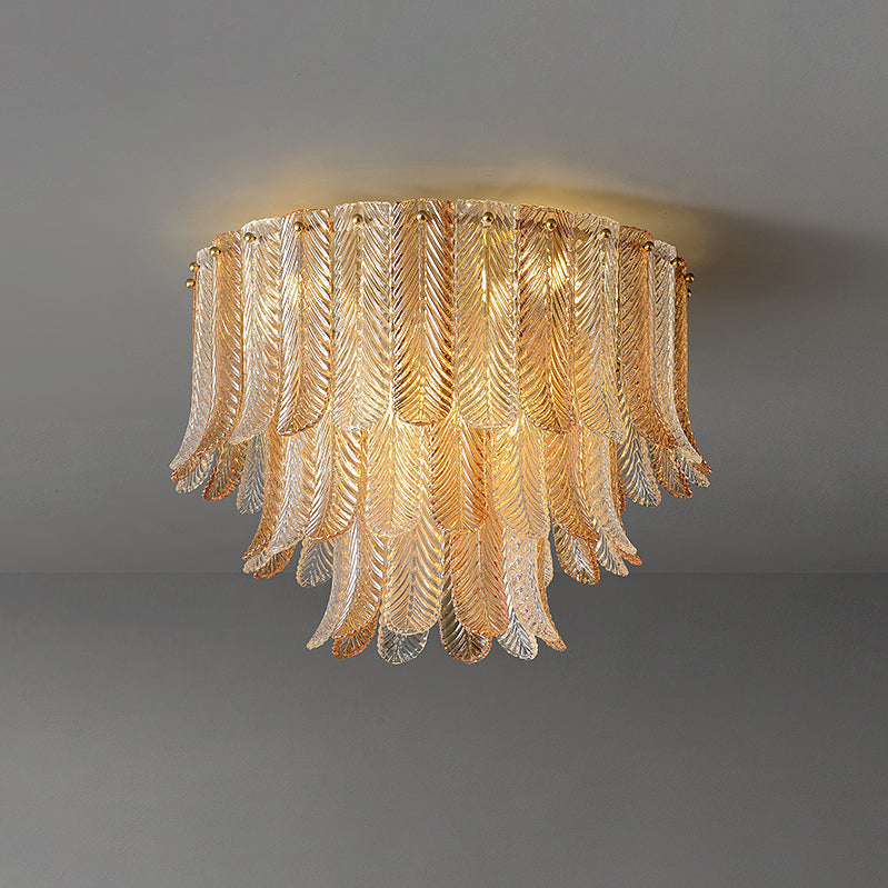 Vosolara Plafonnier Laiton Verre Luxe - Neutralighting