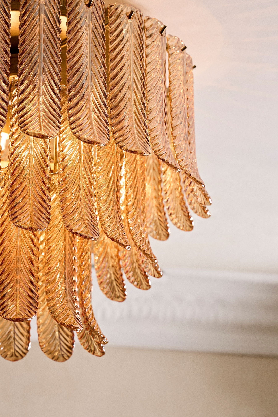 Vosolara Plafonnier Laiton Verre Luxe - Neutralighting