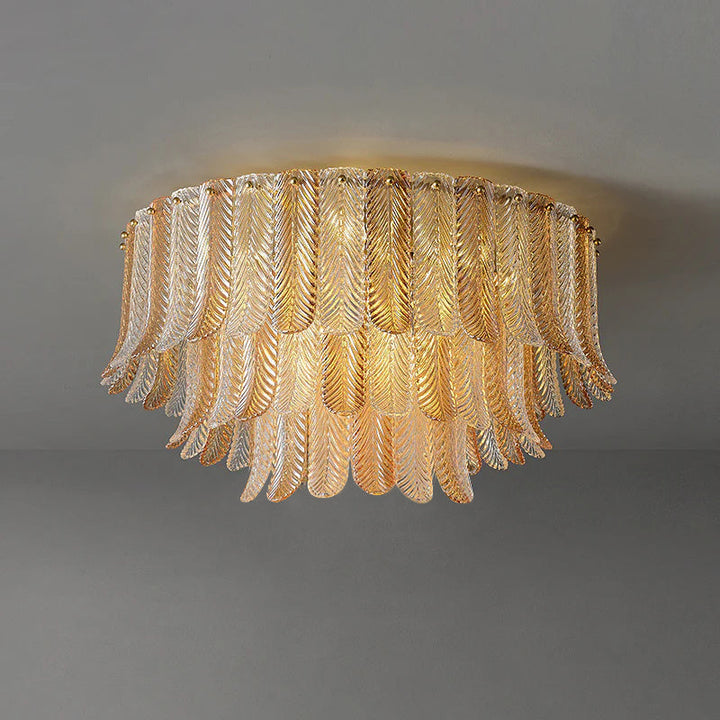 Vosolara Plafonnier Laiton Verre Luxe - Neutralighting