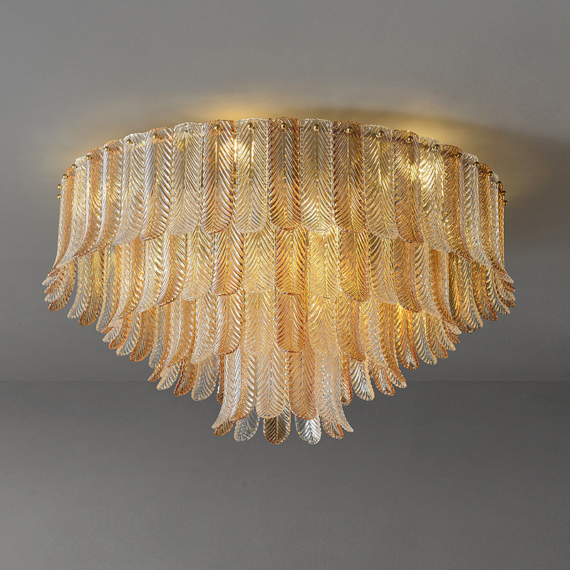 Vosolara Plafonnier Laiton Verre Luxe - Neutralighting