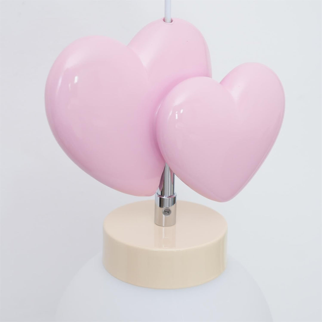 Riva Applique Murale Résine Cœur Verre - Neutralighting