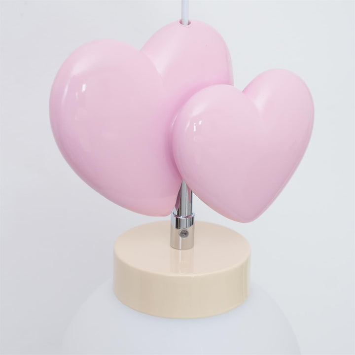 Riva Applique Murale Résine Cœur Verre - Neutralighting