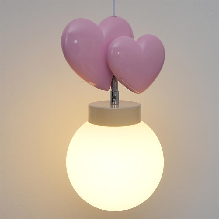 Riva Applique Murale Résine Cœur Verre - Neutralighting