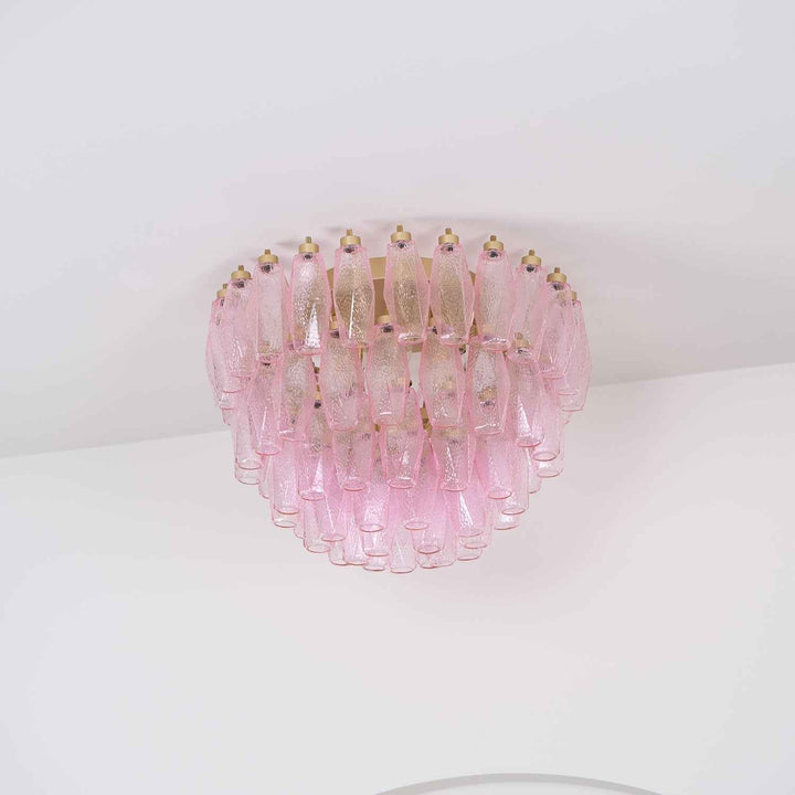 Aurora Verre 65cm Doré LED