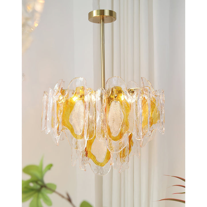 Zecaryra Lustre en Verre Luxe Postmoderne - Neutralighting