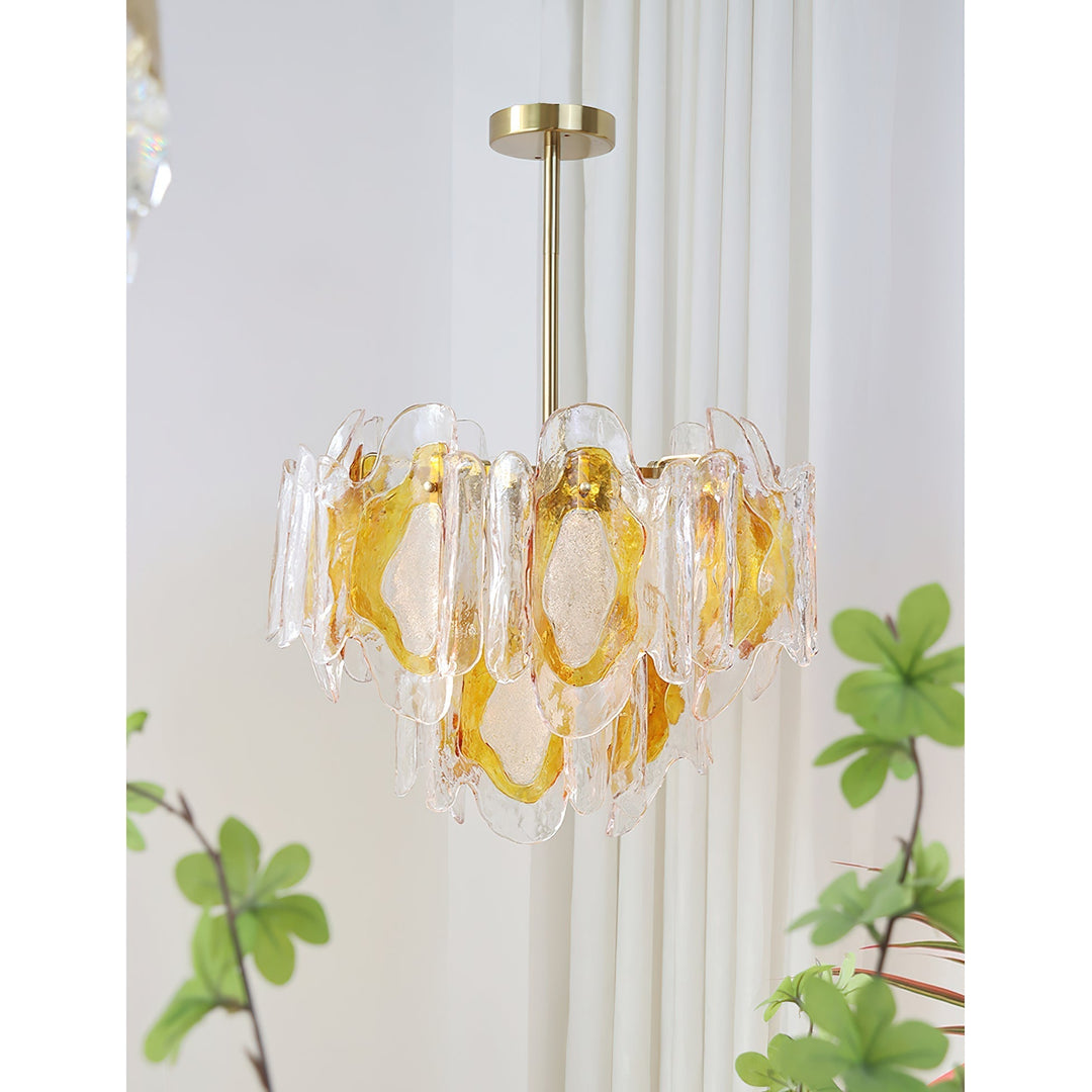 Zecaryra Lustre en Verre Luxe Postmoderne - Neutralighting