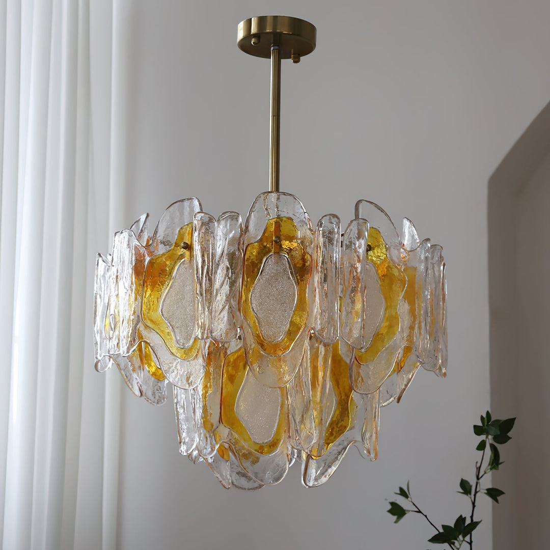 Zecaryra Lustre en Verre Luxe Postmoderne - Neutralighting