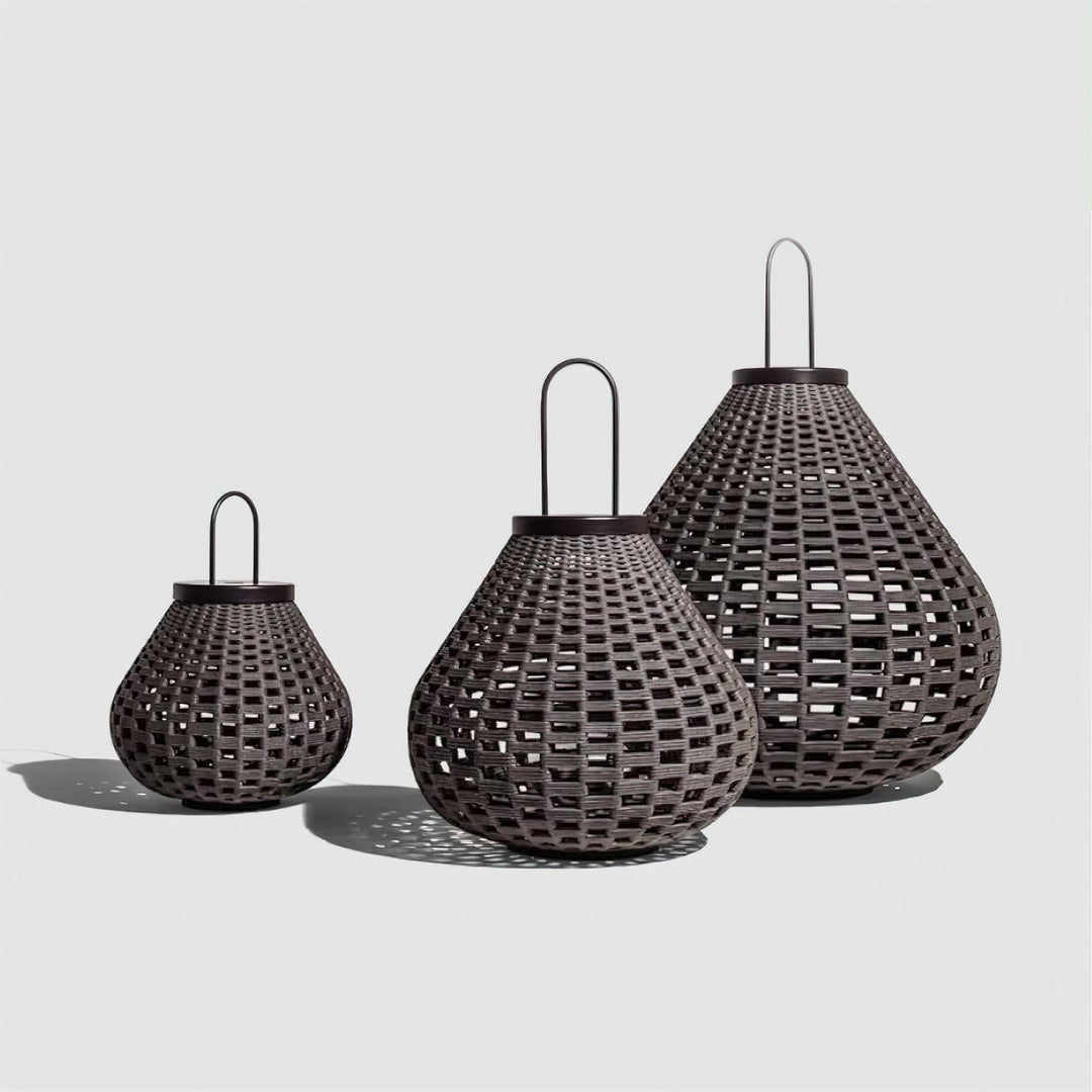 Poltrona Lampe Extérieure Lanterne Rattan Goutte d&