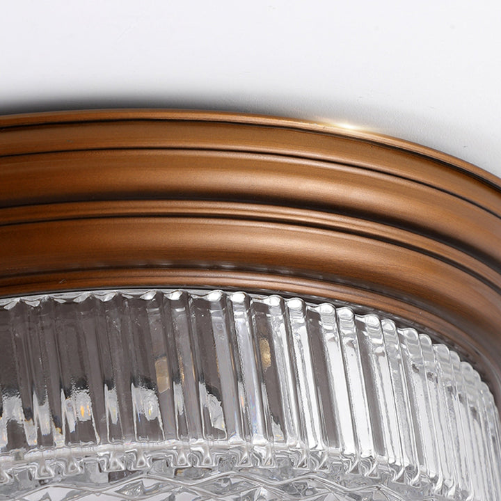 Ulcarir Lampe de Plafond Métal Verre Rétro Minimaliste Moderne - Neutralighting