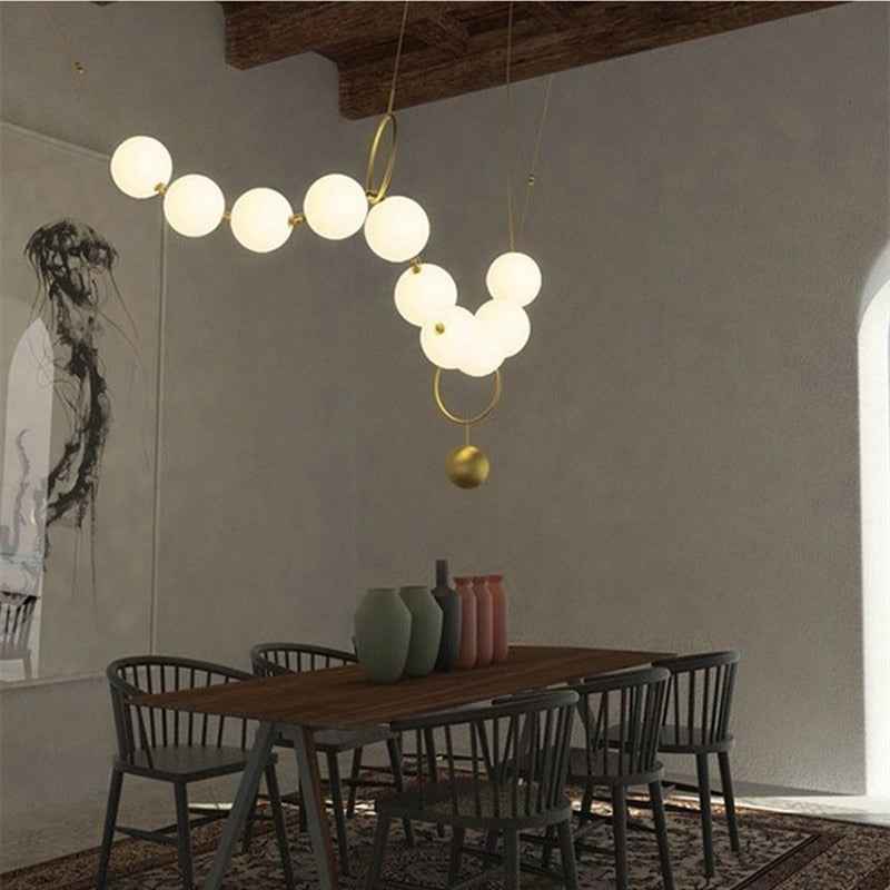 Valentina Lampe à suspension boule de Loft postmoderne Design de collier créatif - Neutralighting